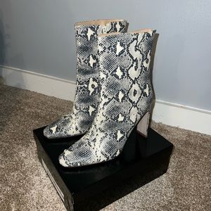 PLT Croc Boot Heels